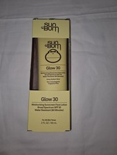 Sun Bum Glow 30 Moisturizing Sunscreen Face Lotion SPF 30 2 fl oz Exp 4/26