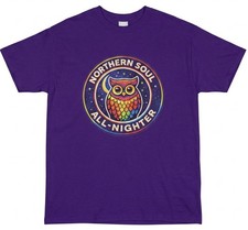 Northern Soul Owl All Nighter T Shirt