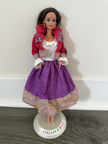 1990s Mattel Italian Barbie Doll - Dolls Of The World