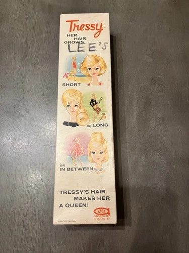 Vintage 1960s Tressy Doll, With ,Original Clothes, Box And Booklet