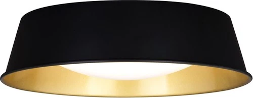 Vaxcel Lighting C0303 Beacon Hill 13"W LED Flush Mount Ceiling - Matte Black / - Picture 1 of 12