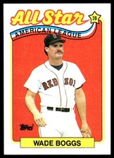 Wade Boggs 1989 Topps #399 Boston Red Sox MLB READ FREE SHIPPING AutographDen