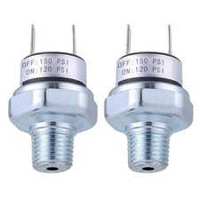 2Pcs Brand New Air Pressure Switch 120-150 PSI For Air Compressor 1/4"-18 NPT
