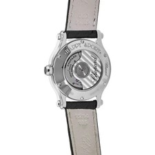 New Chopard Happy Sport 30mm Floating Diamonds Women's Watch 278573-3011 3
