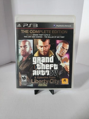 Grand Theft Auto IV -- Complete Edition (PS3, 2008) CIB, Clean, Tested, Pristine