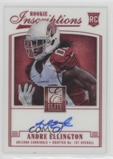 2013 Panini Elite Rookie Inscriptions Blue Ink Andre Ellington #27 Auto 1x9