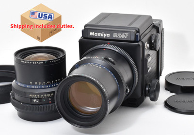 [N NEUWERTIG-] Mamiya RZ67 Pro Kamera Sekor Z 50mm f/4.5/250mm f/4.5 W...