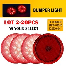 2-20 Red LED Tail Brake Lights For 07-12 Nissan Pathfinder /Toyota Corolla 07-10