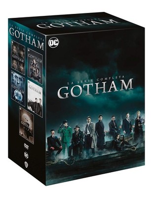 26 DVDs GOTHAM - THE COMPLETE SERIE Staffeln 1-5 Batman Catwoman Box Neu