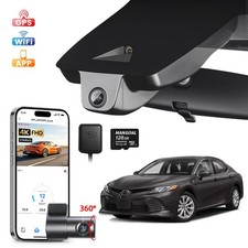 Mangoal Front 4K & Rear 1080p Dash Cam for Toyota Camry & Camry Hybrid 2018-2020