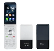 ALT MIVE Style Folder 2 AT-M140 (32GB, Unlocked, LTE/3G) – Black / White