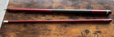 Steve Mizerak 19oz Titanium Shaft Pool Cue Stick Red - Straight Line Model (58 )