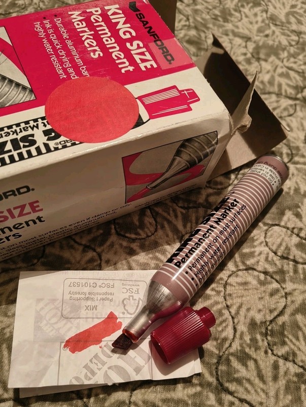 Sanford King-Size Permanent Marker