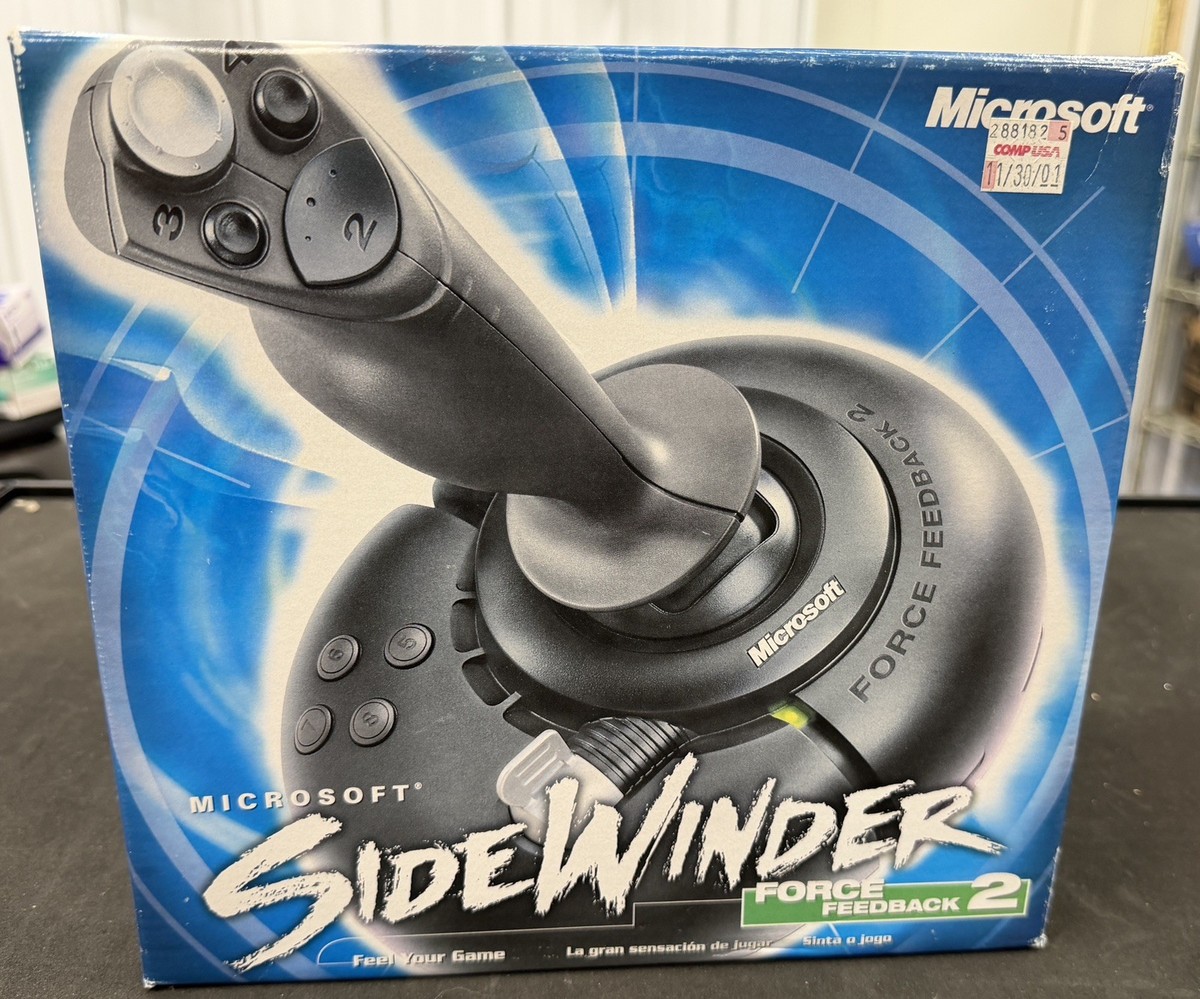 Microsoft SideWinder Force Feedback 2 (65600105) Joystick for sale