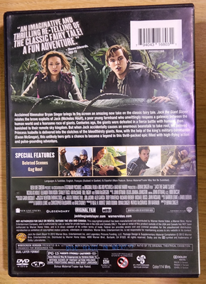 Jack the Giant Slayer (DVD, 2013, Widescreen) Nicholas Hoult