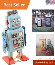 Collectible Vintage Robot Toy - Manually Wound Retro Classic Design