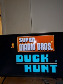 Nintendo NES Super Mario Bros. Duck Hunt Game, Manual and Sleeve Tested Working
