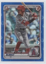 2020 Bowman Draft 1st Edition Blue Foil 90/150 Werner Blakely #BD-128 we2