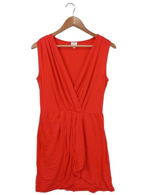 ALBA MODA Wickelkleid Damen Kleid Gr. DE 36 rot Casual-Look