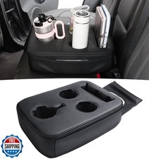 Back Seat Cup Holder for Car, PU Leather Couch Sofa Bed Boat Cup