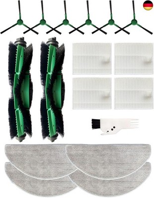 Yivy 17 Stück Zubehör Kompatibel mit IRobot Roomba 105 Combo/Roomba Combo E