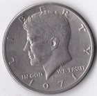 1971-D 50C Kennedy Half Dollar