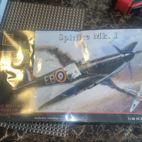 Pegasus 1/48 Snap Spitfire Mark I Plastic Model Kit 8410 PGH8410 SEALED - Picture 1 of 4