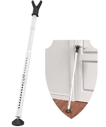 Sliding Door Stoppers Security Bar, 3-in-1 Apartment Patio Door Security Bar ...