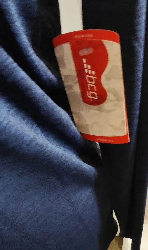 Para hombres BCG Turbo Manga Larga Azul Medieval Pullover Camisa Sudadera con Capucha Talla Pequeña Foto 3 de 4