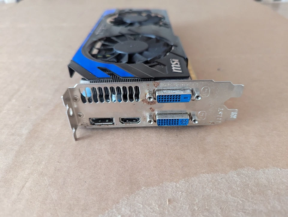 MSI NVIDIA N660TI-PE-2GD5-OC 2GB GDDR5 SDRAM PCI EXPRESS GRAPHIC CARD - Image 3 of 4