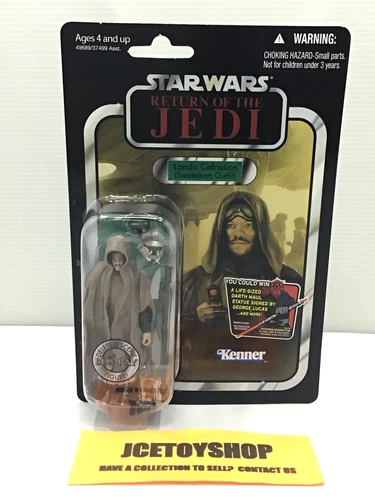 2012 KENNER STAR WARS RETURN OF THE JEDI  LANDO CALRISSIAN SANDSTORM OUTFIT MOSC