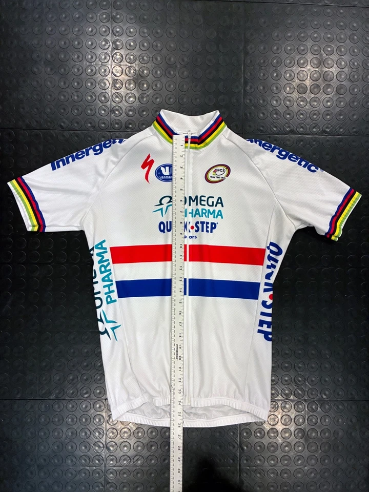 Camiseta Vermarc Omega Pharma Quickstep British World Champion Cavendish tamanho 4/L - Imagem 4 de 4