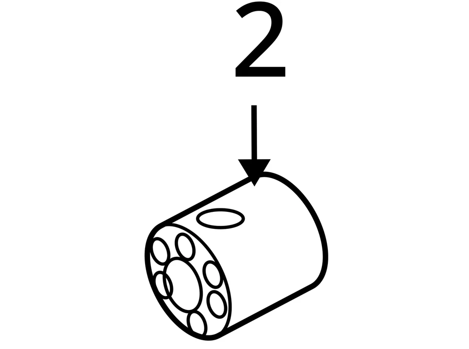 Chevrolet Saturn Uplander 2005-2008 kit aislante de cobalto prensa BRK MO 10398071 Foto 3 de 3