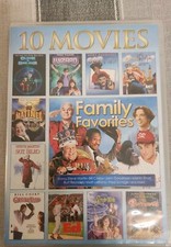 Family Favorites: 10 Movie Collection (DVD, 2013, 3-Disc Set) Box Has Some Damag