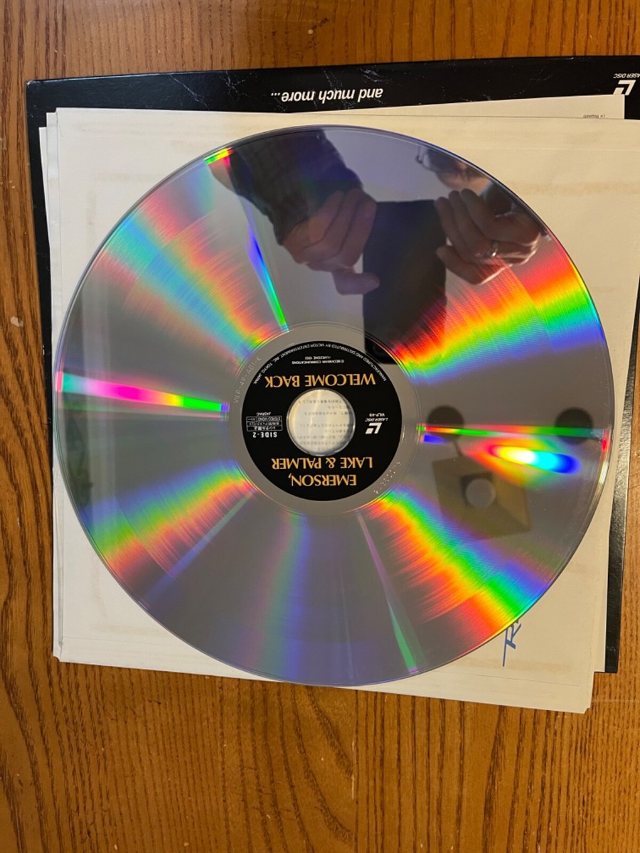 Emerson, Lake & Palmer Welcome Back Japan Laser Disc Music