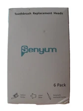 Senyum Replacement Toothbrush Heads (lot of 5) 22D5 X00303GALX 5pk