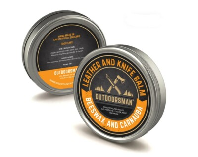 Knifemaker's Wax Balm - LEBENSMITTELECHT - NEU 100ml Dose. Äxte, Messerklingen, & Werkzeug.