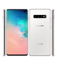 Galaxy S10+ White SIMロック解除済み 中古11385 Galaxy S10+ White