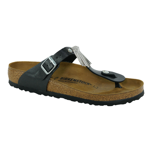 birkenstock with metal fringe