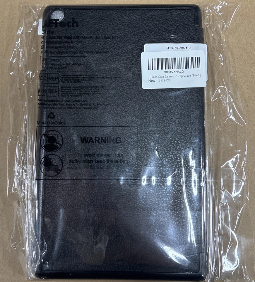 JETech Case for Amazon Fire HD 8 Tablet (8th / 7th / 6th Generation In Black - Image 2 of 3