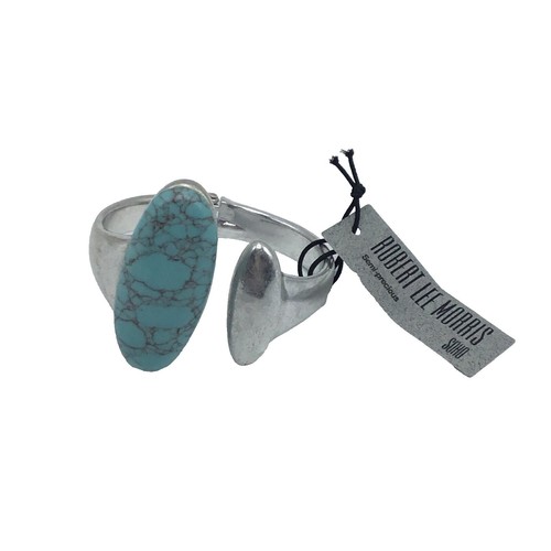 RLM Studio Robert Lee Morris Sterling Silver FORGIVE Band Ring