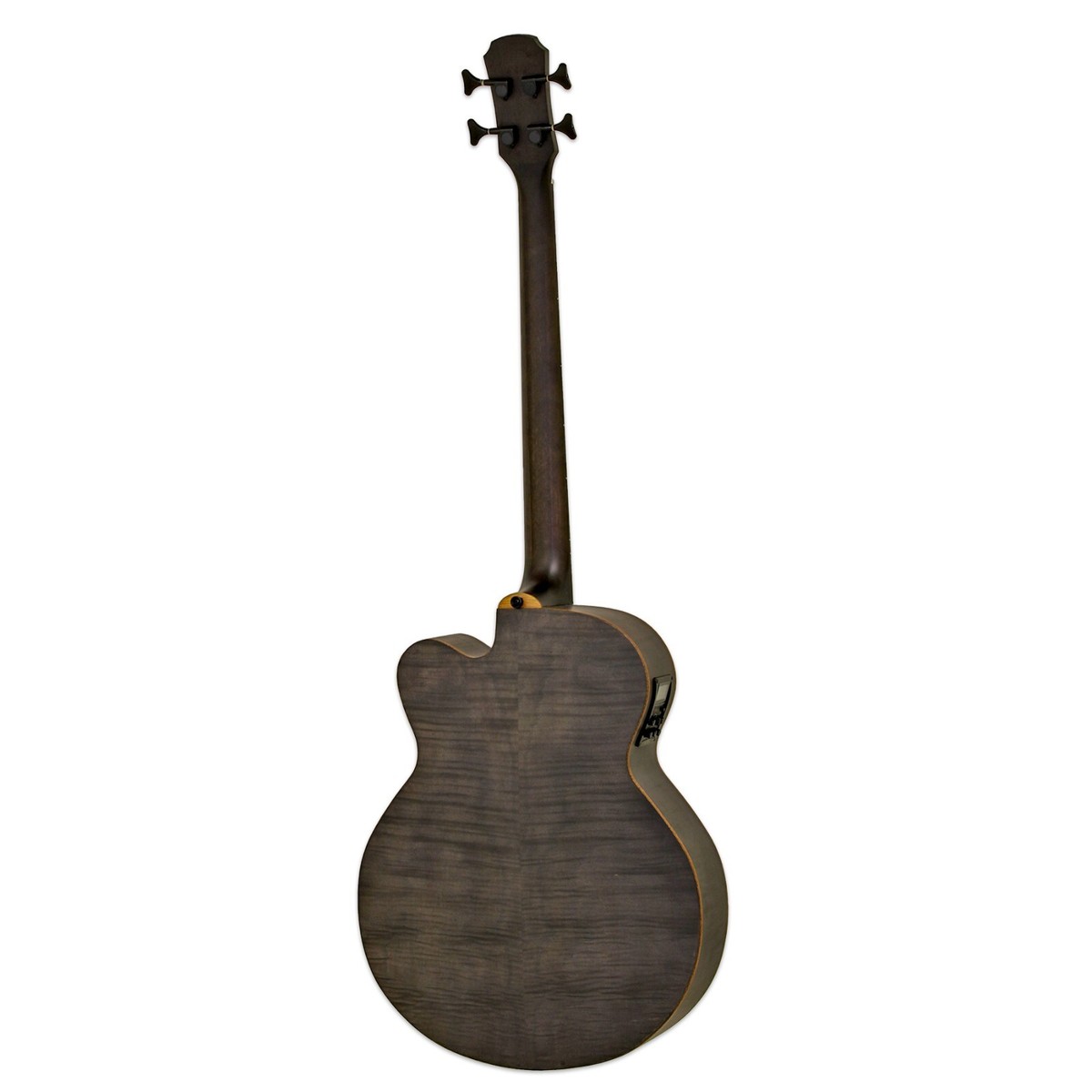 Aria FEB-F2/FL Full Scale Fretless Acoustic Electric Bass Stained 