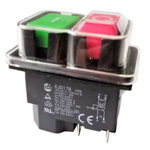 KEDU HY28-72 Interruttori A Pulsante 250V 8(8)A – Confezione Da 2 Per Utensili Elettrici