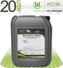 20 Liter WECTOL Premium 10W-40 f&uuml;r VW BMW Mercedes 10w40 Motor&ouml;l