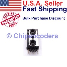 Dual 3.5mm Female Speaker / Microphone Jack Plug Audio Computer Connector