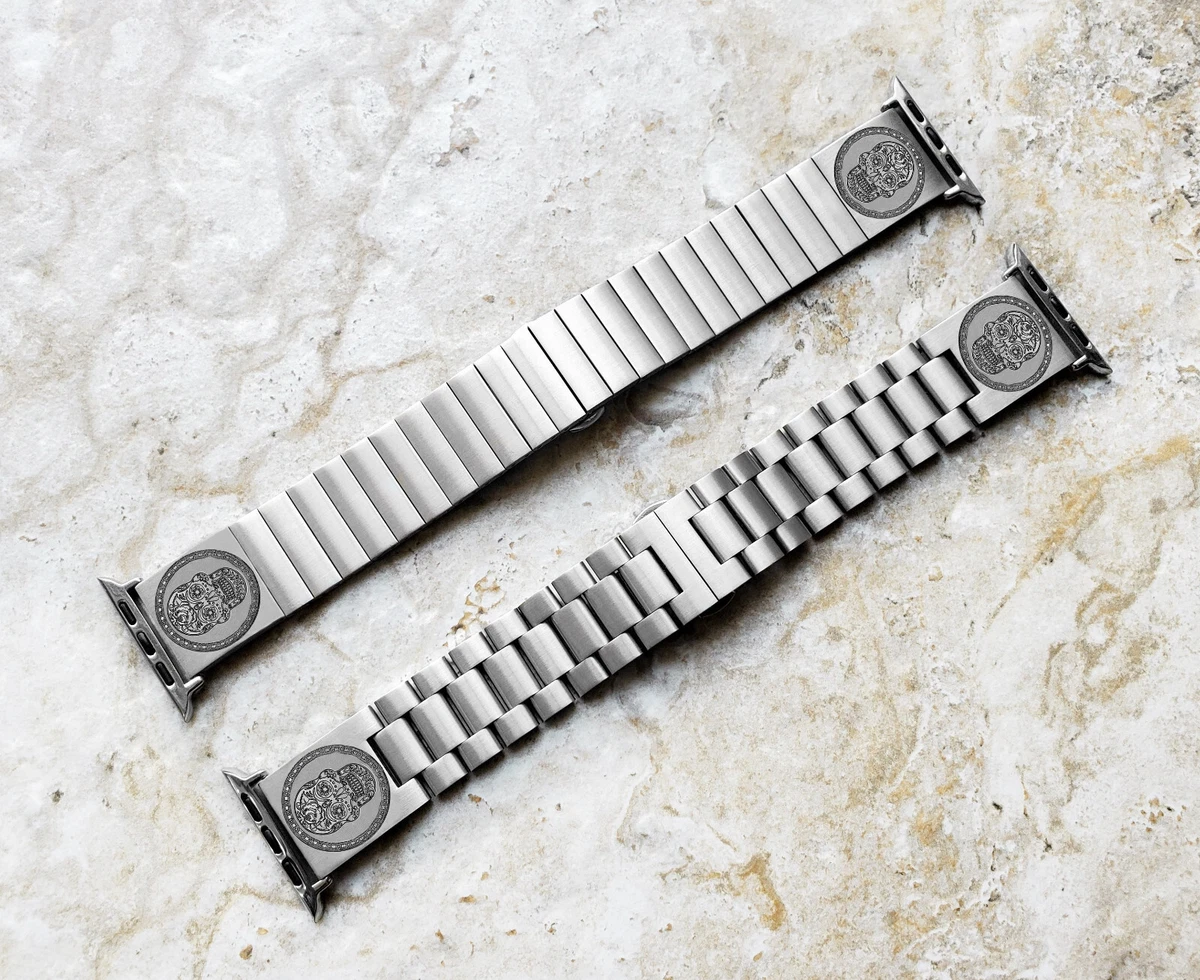 Skull 2024 watch bracelet
