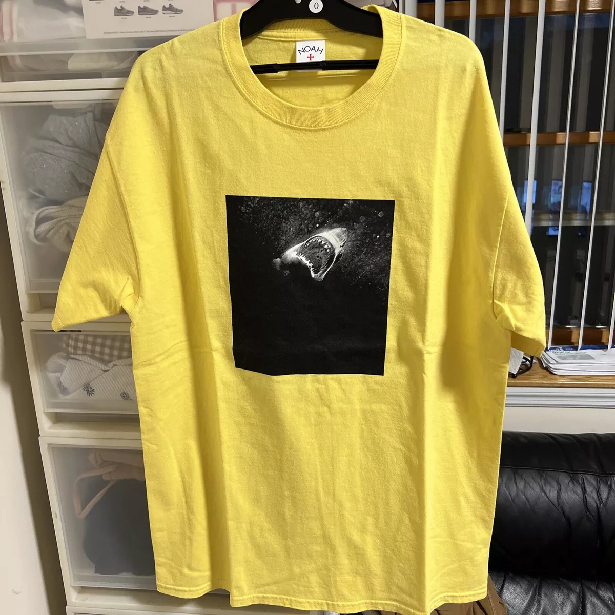 Supreme shark t clearance shirt