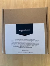 Amazon Basics Toslink Digital Fiber Optic Audio Cable 35  Foot