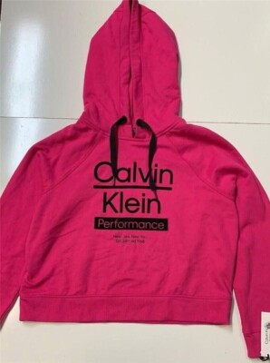 売れ筋商品|||カルバンクライン カットソー トップス レディース Performance Women's Flocked-Logo Fleece Sweatshirt Moonrock Calvin Klein Performance Women's Flocked-logo Fleece