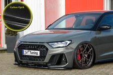 Spoilerschwert Frontspoiler Cuplippe ABS für Audi A1 GB S-Line ABE Carbon Optik